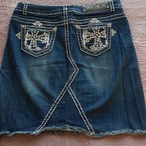 Miss Chic US ASA Jean Skirt 10